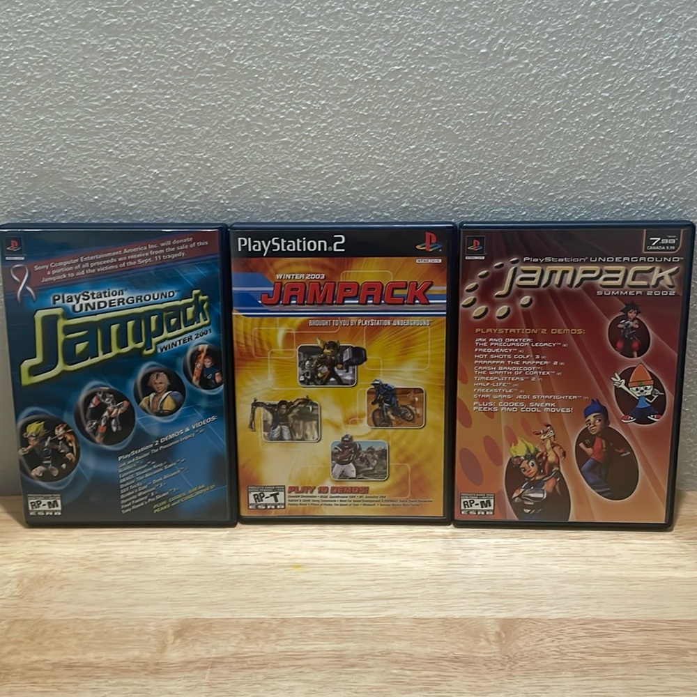 PlayStation2 Underground Jampack bundle